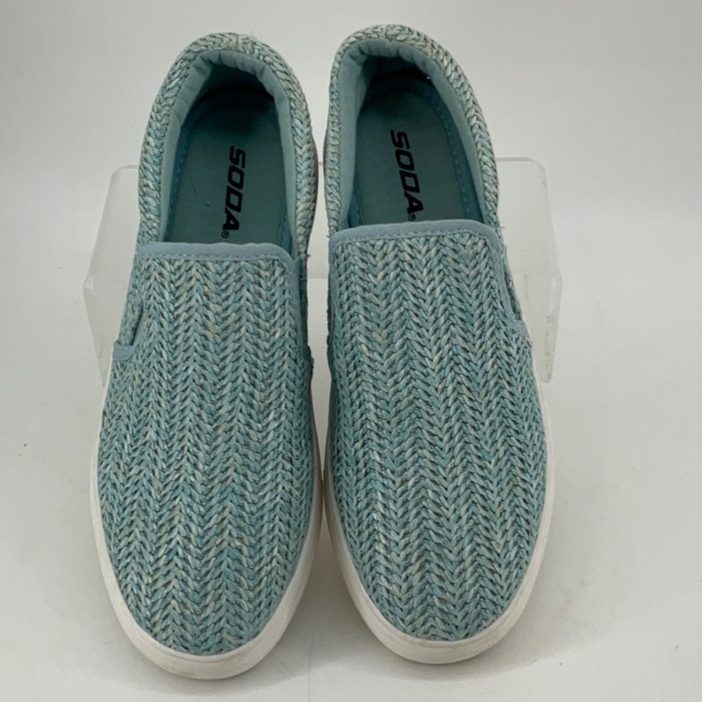 Soda Woven Blue Casual Sneakers